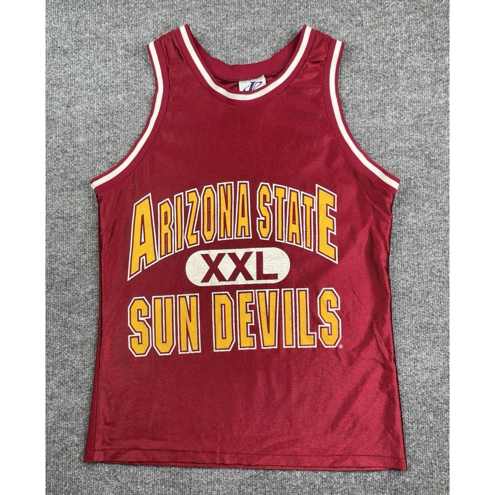 Arizona State Sun Devils Basketball Jersey Size M Logo Athletic‎ Vintage